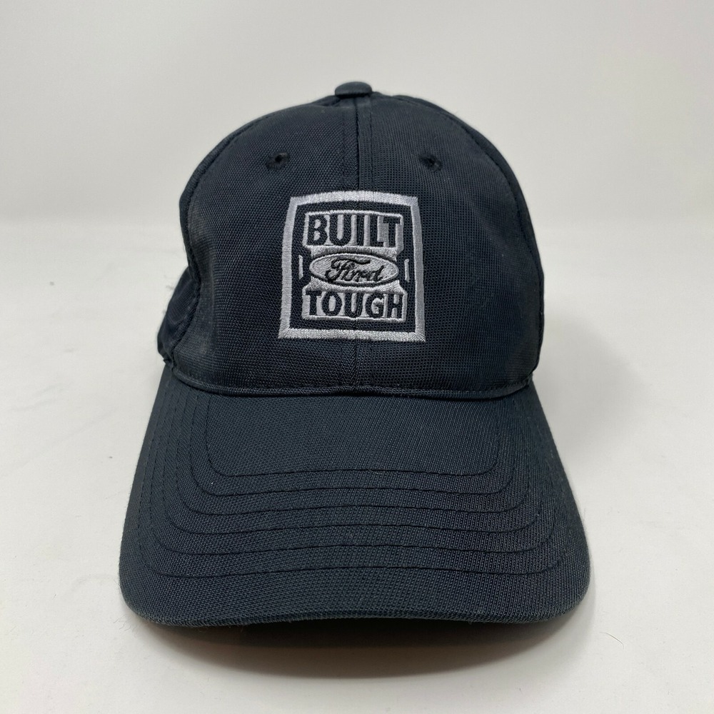 Ford F150 Supper Duty BUILT Ford TOUGH Hat Baseball Cap Black Adjustable Dad Hat